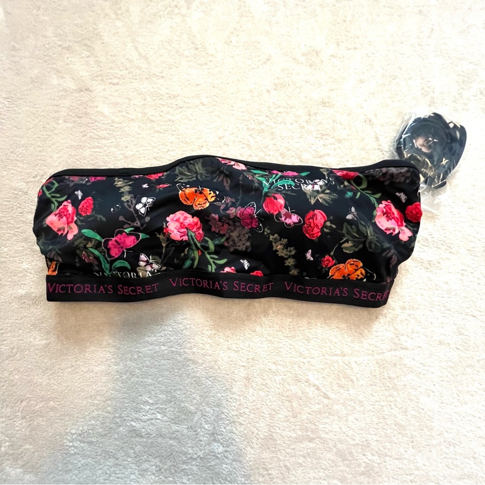 Victoria's Secret Floral Bandeau Top